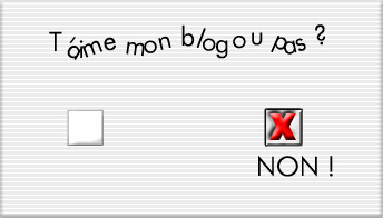 t'aime mon blog?